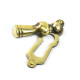 Lady Escutcheon - Aged Brass