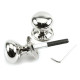 Nickel Cottage Door Knobs