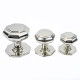 Octagon Nickel Centre Door Knob