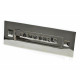 Classic Nickel 'Letters' Letter Plate