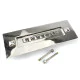 Classic Nickel 'Letters' Letter Plate