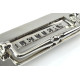 Classic Nickel 'Letters' Letter Plate