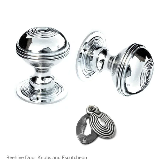 Cromwell Nickel Rim Latch Set