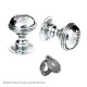 Cromwell Nickel Rim Latch Set