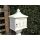 White Free Standing Post Box