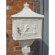 White Free Standing Post Box