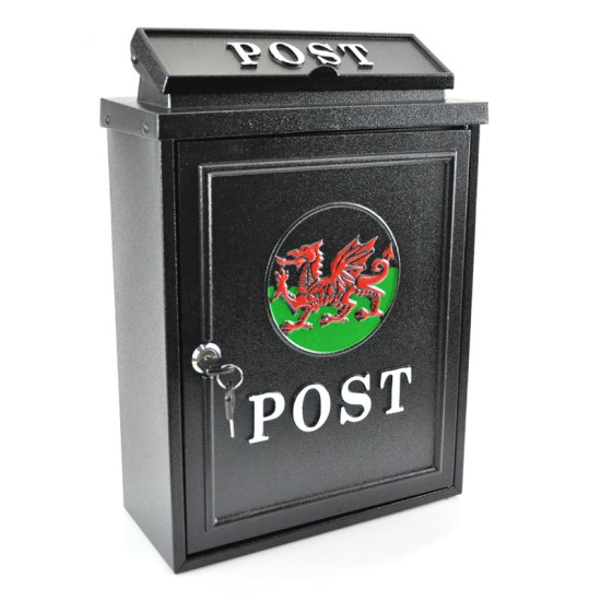 Welsh Dragon Wall Mounted Post Box