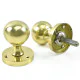Polished Brass Ball Door Knob