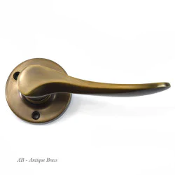 Croft 1811R Codsall Lever Door Handle on a Round Rose