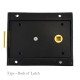 Kirkpatrick 1204 Rustic Rim Latch Set