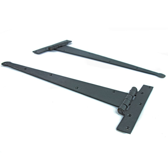 Cottage Door Hinge and Latch Set - Beeswax finish