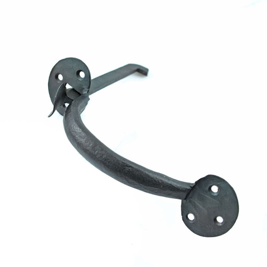 Cottage Door Hinge and Latch Set - Beeswax finish