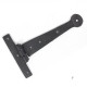 Blacksmith Beeswax Penny End Door Hinges