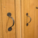 Blacksmith Beeswax Bean Pull Handle