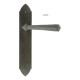 Blacksmith Beeswax Gothic Lever Door Handle