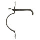 Blacksmith External Beeswax Gothic Thumb Latch