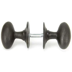 Blacksmith Beeswax Oval Knob Set