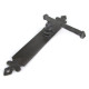 Blacksmith Beeswax Tudor Lever Door Handle