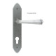 Blacksmith Pewter Patina Gothic Lever Door Handle