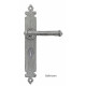Blacksmith Pewter Patina Tudor Lever Door Handle