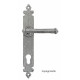 Blacksmith Pewter Patina Tudor Lever Door Handle