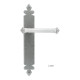 Blacksmith Pewter Patina Tudor Lever Door Handle