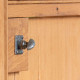 Blacksmith Pewter Patina Diamond Bathroom Thumbturn