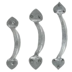 Blacksmith Pewter Patina Gothic Pull Handle
