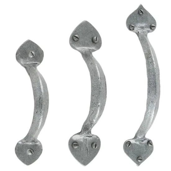 Blacksmith Pewter Patina Gothic Pull Handle