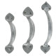Blacksmith Pewter Patina Gothic Pull Handle