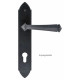 Traditional Blacksmith Gothic Lever Door Handle