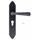 Traditional Blacksmith Gothic Lever Door Handle