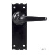 Traditional Blacksmith Oak Lever Door Handle