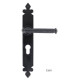 Traditional Blacksmith Tudor Lever Door Handle