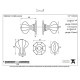 Traditional Blacksmith Octagonal Knob Set