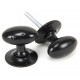 Traditional Blacksmith Oval Knob Set