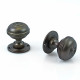 Bloxwich Door Knobs - Aged Bronze Finish