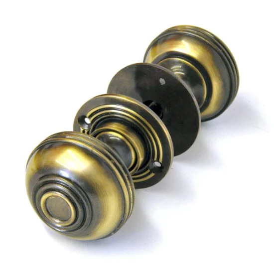 Antique Brass Windsor Door Knobs