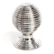 Grand Nickel Beehive Door Knobs