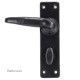 Traditional Blacksmith Smooth Lever Door Handle