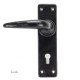 Traditional Blacksmith Smooth Lever Door Handle