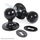 Traditional Blacksmith Rim Lock and Cast Iron Cover