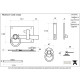 Blacksmith Pewter Patina Cottage Latch Set