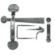 Blacksmith Pewter Patina Bean Thumb Latch