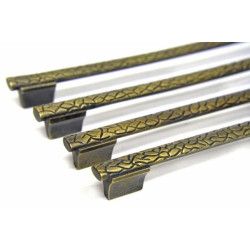 Antique Brass Mosaic Pull Handle