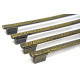 Antique Brass Mosaic Pull Handle