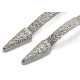Nickel Gothic Nautilus Pull Handle