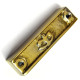 Brass Rim Lock Keep Number 10
