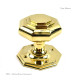 Flat Octagon Door Knob