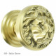 Croft 1734 Lions Head Centre Door Knob